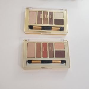 Two Milani Eyeshadow Palettes
